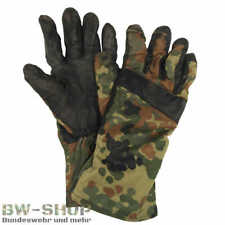 ORIGINAL BUNDESWEHR KAMPFHANDSCHUHE SOMMER FLECKTARN BW HANDSCHUHE LEDER TEXTIL