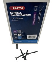 Gipsplattenschrauben- Schnellbauschrauben Grobgewinde 3,9x35 - 1000stk/ Rigips..