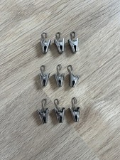 Ikea RIKTIG Gardinenhaken mit Klemme 9 Stk.