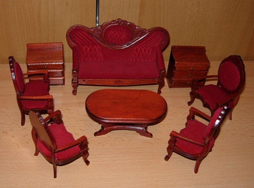 Vintage puppenstube möbel - vintage,