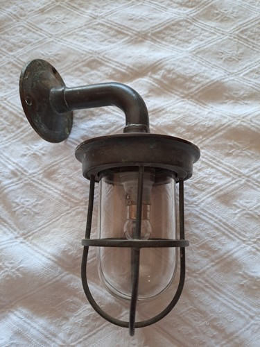 Vintage schiffsleuchte massiv - schiffsleuchte,