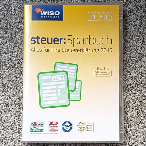 Wiso steuer sparbuch - steuer:sparbuch, 2016