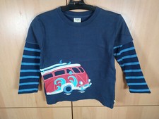 Langarmshirt Surfer-Bus, Gr. 110/116, Frugi