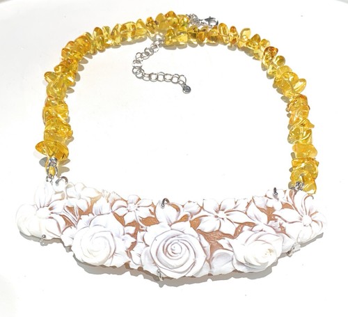 Halskette choker baltischer - choker,