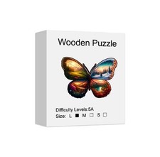 Schmetterling Puzzle Holz
