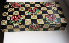 alt Jugendstil Blechdose