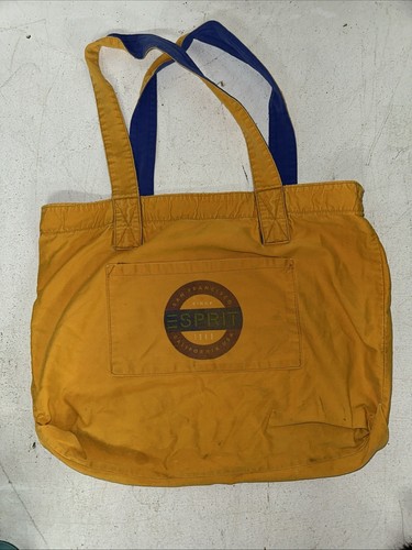 Esprit canvas bag vintage 90s - esprit,