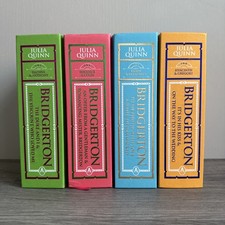 Bridgerton Complete 1-8 Book Set First Editions Julia Quinn Harper Colin’s HB 