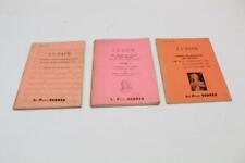 Lea Pocket Score BACH Violinsonate Klavier Cello Cembalo Orchester Konzerte