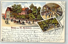 13623940 - 3370 Klein Rhueden Gasthaus Overbeck Festsaal Garten Kutsche Goslar
