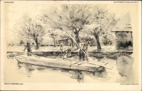 Künstler liebermann - künstler, ak
