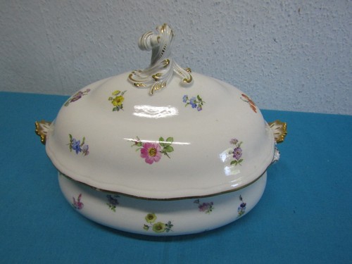 Alte oval deckelterrine - oval,