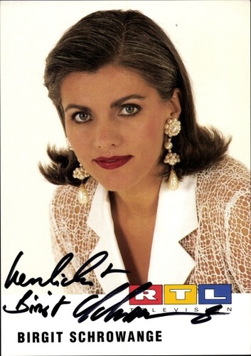 Fernsehmoderatorin birgit - ak,