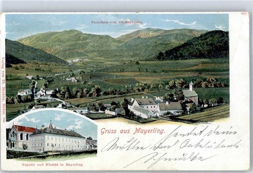 2534 mayerling 1903 kapelle - 2534,