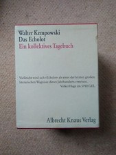 Walter Kempowski. Das Echolot