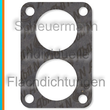 8x Dichtung Vergaserfuß Weber 40 DCNF Ferrari Dino 206, 308, Lamborghini Urraco