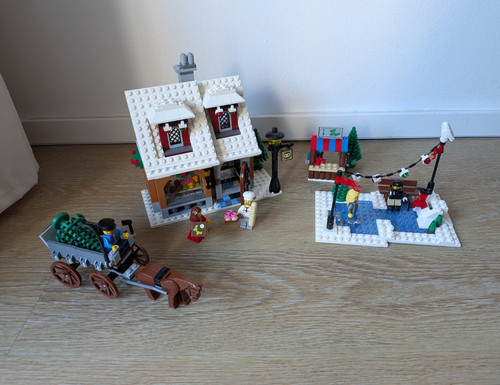 Lego set 10216 winterdorf - ,