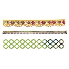 1 Stanzschablone Schnörkel