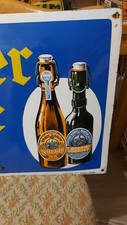 Emailleschild BAUER Bier