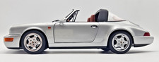 Porsche 911 Carrera 4 Targa BJ 1990 Silber 1/18 Norev 187342