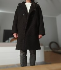 Teddy Mantel Damen Lang Größe 38/40