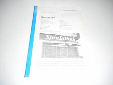 Unternehmenskonzept "Spielhalle" Ende 70er Jahre