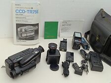 VIDEO CAMERA CAMCORDER SONY- CCD-TR75E