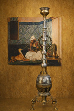 Orientalische Wasserpfeife aus