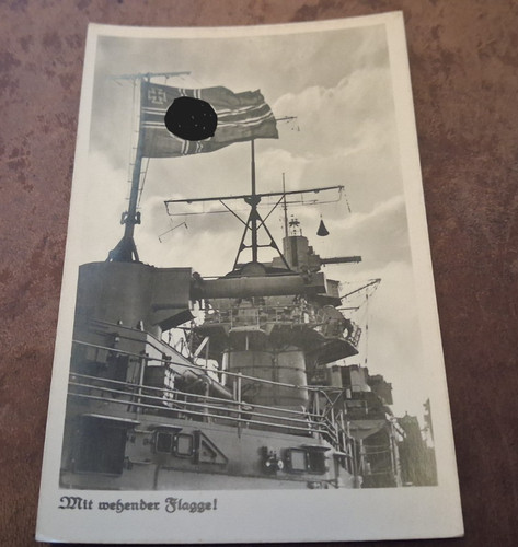Kriegsmarine mit - ak,