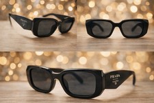 PRADA Sonnenbrille Schwarz /