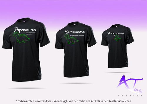 Shirt kinder familie saurus - kinder,