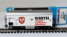 ?Märklin H0 4415 Kühlwagen Werbewagen "WIRTH - Frankfurter Würstchen" OVP  ✨