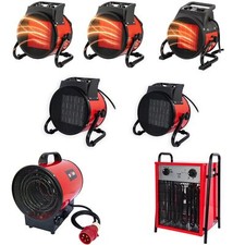 Grafner Elektroheizer 2kW 3kW 5kW 9kW Heizlüfter Schnellheizer Bauheizer Keramik