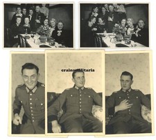 5x Orig. Foto Polizei Soldaten ua Portrait