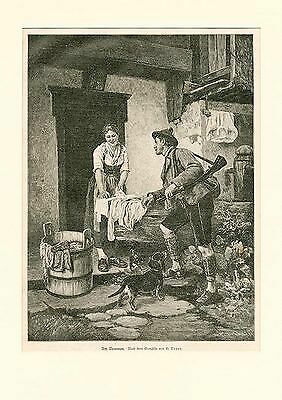 Brunnen dackel waschzuber - dackel,