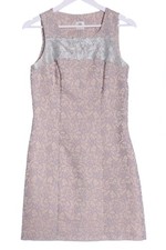 CONTAINER Spitzenkleid Damen Kleid Gr. DE 34 nude Elegant