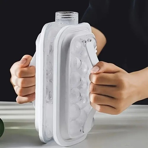 Eiswürfelbereiter flasche - flasche,