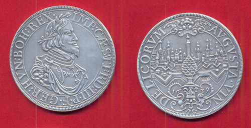 Medaille augsburg taler np - ,