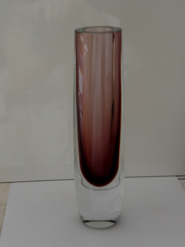 Schwere massive glasvase - schwere,