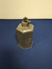 Alte Zinnflasche um 1900