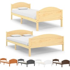 Massivholzbett Holzbett