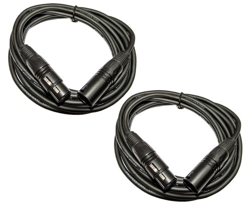 2er set mikrofonkabel - 2er, xlr
