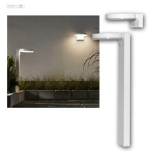 LED Solar Leuchten VIDI mit IR Bewegungsmelder Wegeleuchte Wand-Lampe 70/500lm