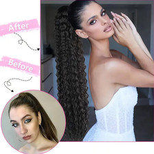 71cm Haarteil Zopf Kordelzug