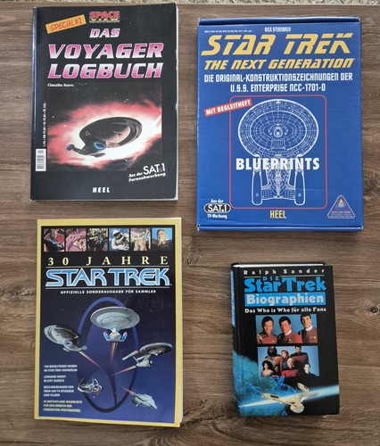 Star trek biographien - 4x,