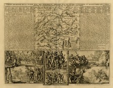 Antiker Druck - ALTE KARTE DER