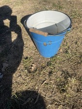 Emaille Eimer 25cm Hoch 24cm