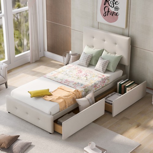 Polsterbett einzelbett - polsterbett,