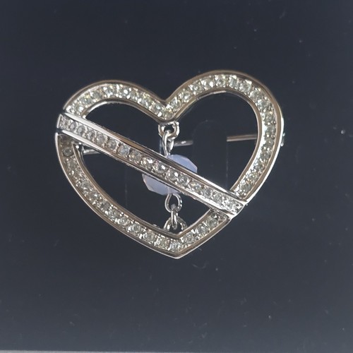 Swarovski herz brosche pavé - swarovski,
