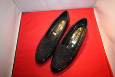 Damen-Schuhe comfort Canda Gr.38 schwarz Material Lack/Stoff